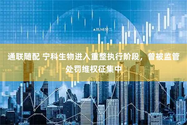 通联随配 宁科生物进入重整执行阶段，曾被监管处罚维权征集中